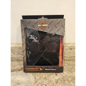 Harley Davidson iPad protective cover Magnetic Folding Case. New.